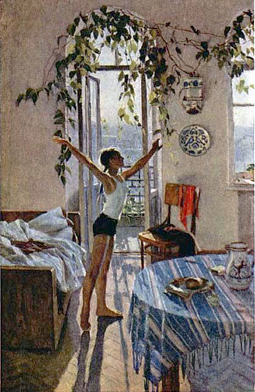 Яблонская - Утро 1954