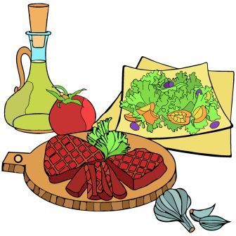 натюрморт с овощами и зеленью пример образец для урока рисования