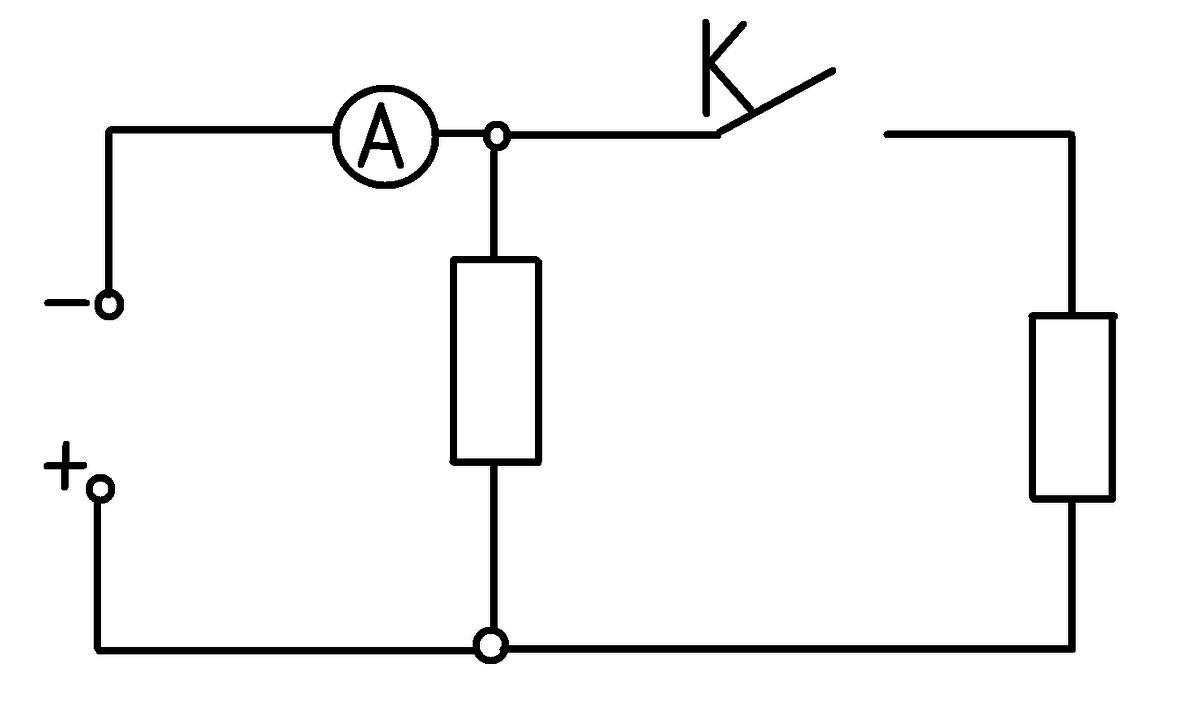 На рисунке изображена электрическая цепь состоящая из источника тока резистора 1 3 и реостата