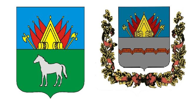 гербы омска и томска