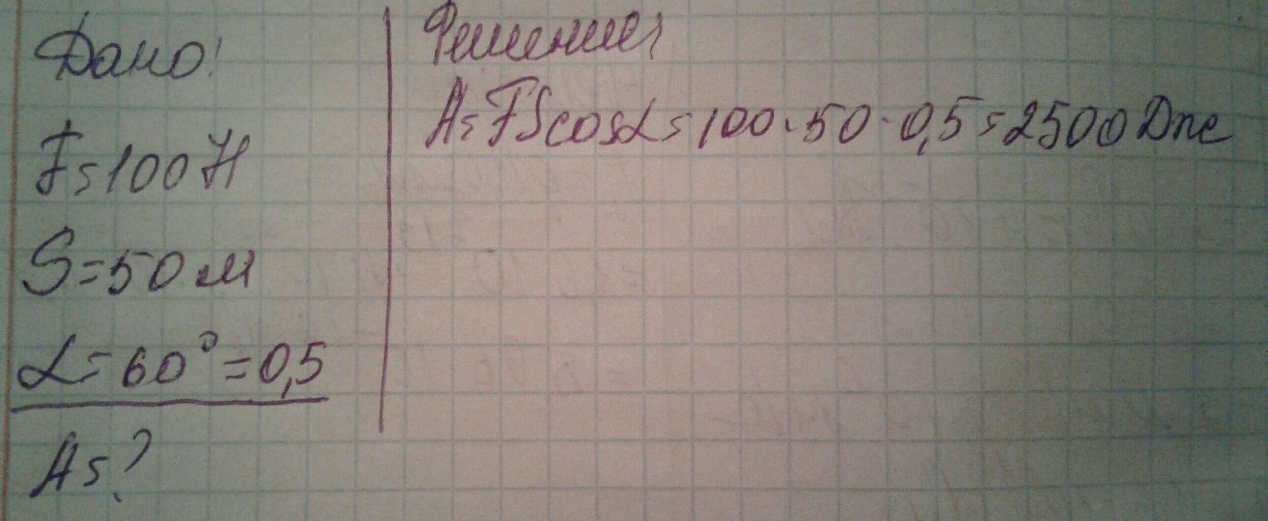 Сила 100 н. На тележку действует сила 100 н направленная под углом 60 к горизонту.