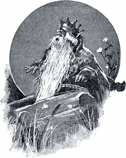 У кого из вымышленых героев известных сказок, была очень длинная борода?