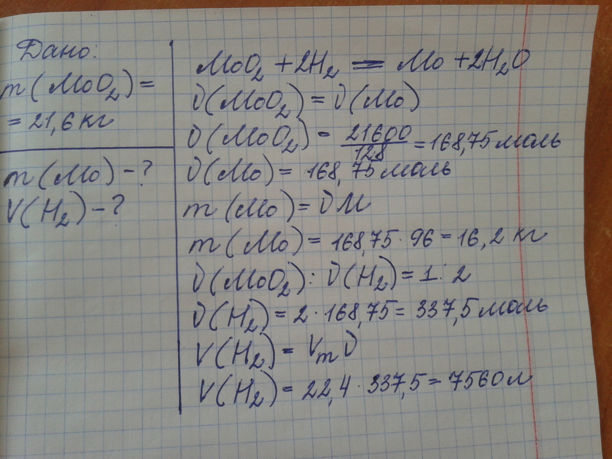 Кг оксида. Оксид молибдена восстановление. Восстановление оксида молибдена водородом. Молибден вес. Оксид молибдена плюс водород.