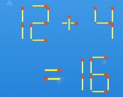 Как решить головоломку со спичками, дабы равенство было верным 12 - 9 = 19?