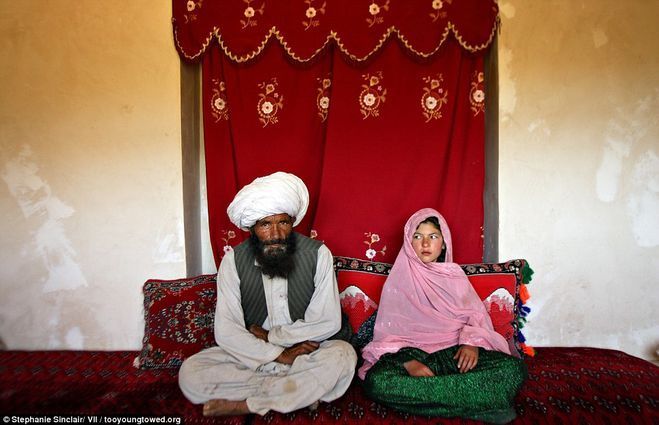 Афганистан, невесте 11, жениху 40