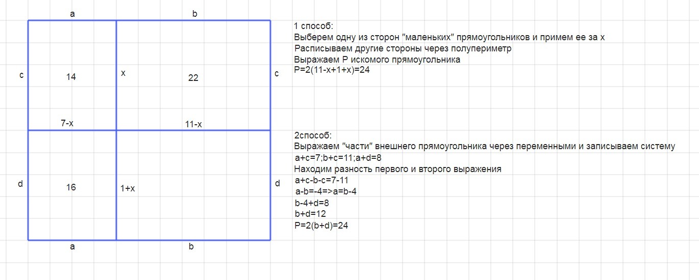 Из прямоугольника случайным образом. Прямоугольник разбит на четыре маленьких прямоугольника. Прямоугольник разбили на четыре маленьких. Прямоугольник разбили на четыре периметра. Прямоугольник разбит на маленькие прямоугольники.