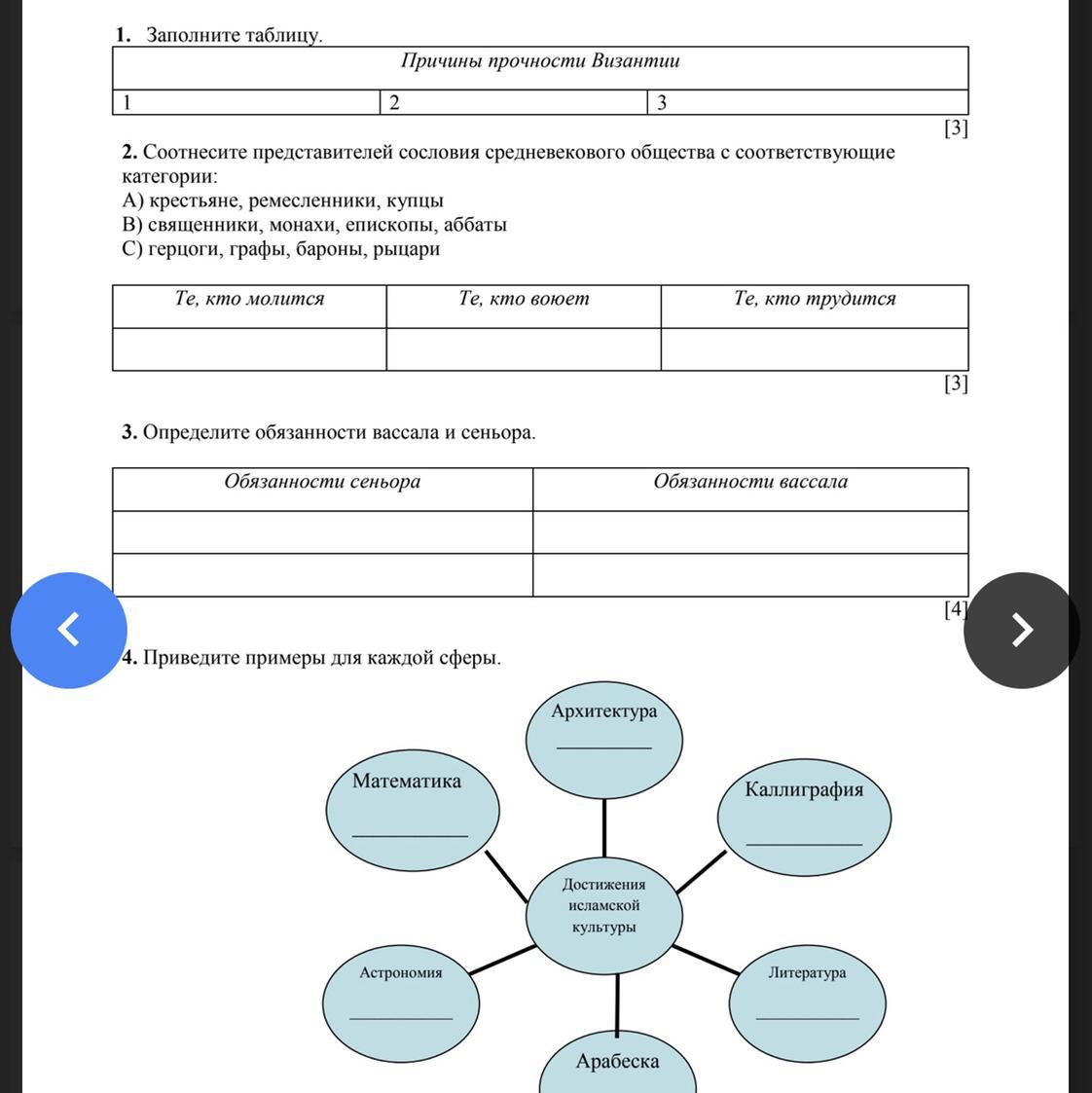 Обществознание 6 класс 1 четверть