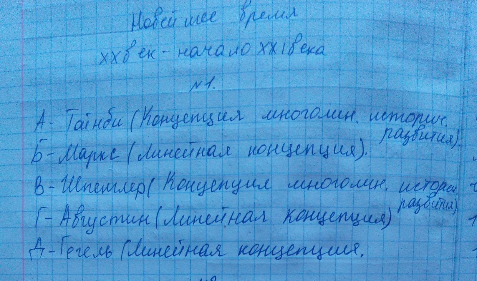 Ниже приведены некоторые