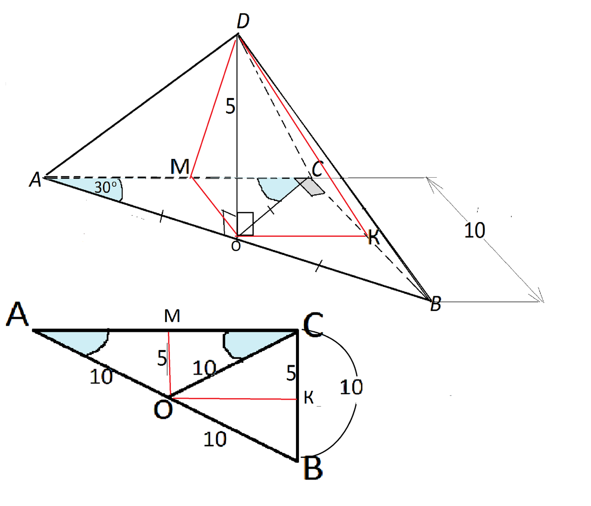 Пирамида прямоугольный треугольник 60 градус. В основании пирамиды DABC лежит прямоугольный треугольник ABC, C 90. Треугольная пирамида в основании прямоугольный треугольник. Высота в пирамиде с основанием прямоугольный треугольник. Высота треугольной пирамиды в основании прямоугольный треугольник.