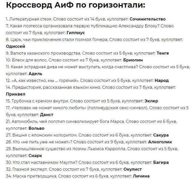 Газета аиф сканворд. АИФ 42 2021 ответы на сканворд. Ответ на вопросы кроссворда АИФ номер 38. Кроссворд ответ АИФ 39 2022.