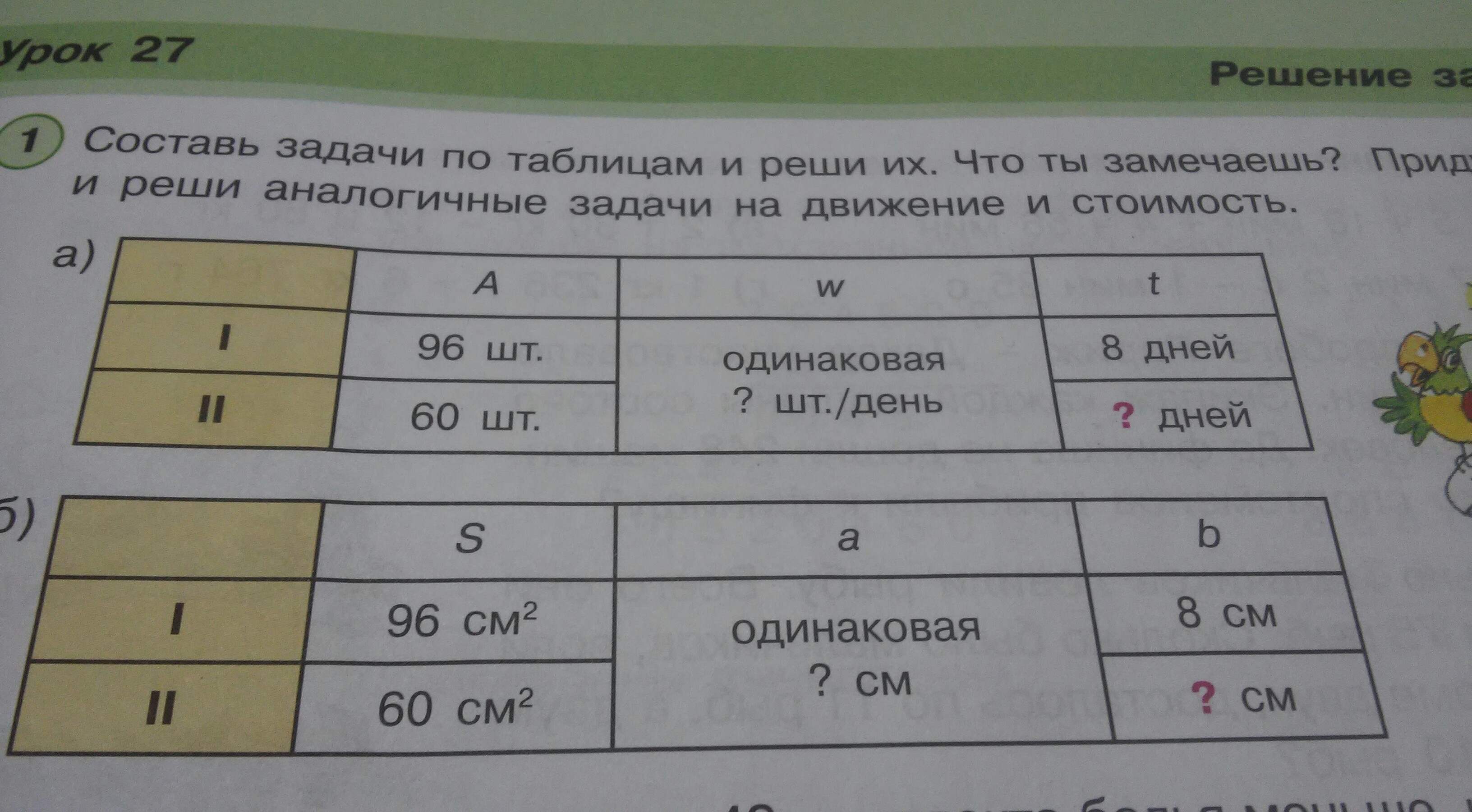 Составь по схемам задачи и реши их что ты замечаешь 4 класс петерсон