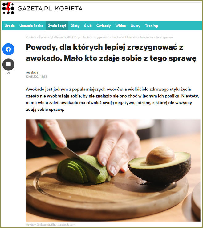 Польша против авокадо