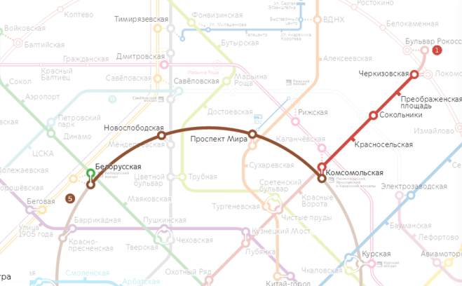 Казанский вокзал метро ближайшее. Метро от восточного вокзала до белорусского. Восточный вокзал до белорусского вокзала.