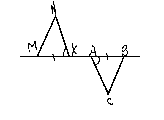 На каком рисунке m n. NK II AC, MN II BC. Доказать NK ll AC MN ll BC. ) Доказать: АВ || MN.. Доказать NK AC MN BC.