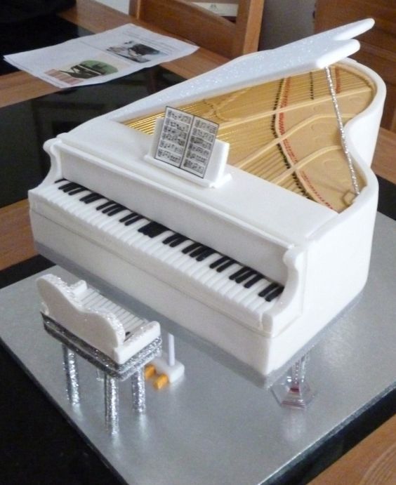 Торт-фортепиано