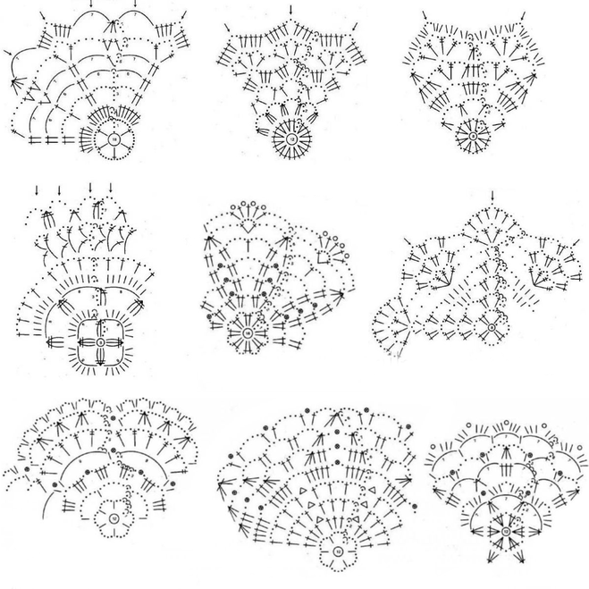 схемы снежинок крючком к Новому году 2019,100 схем вязания снежинок крючком, самые красивые снежинки крючком своими руками, как связать снежинку крючком, лучшие схемы вязания снежинки крючком