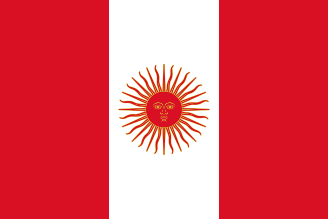 текст при наведении - третий флаг Перу