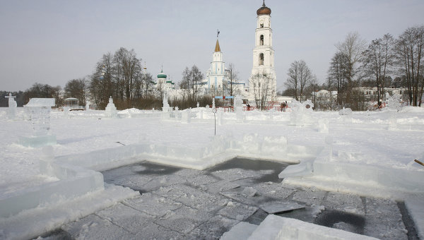 купели на крещенье