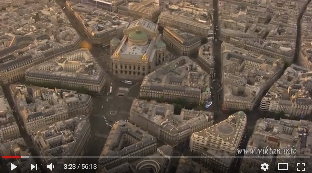 фото старого Парижа, Париж с квадрокоптера, Париж с высоты птичьего полёта фото