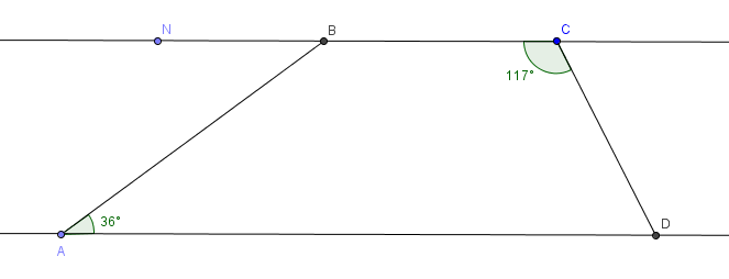 Угол а трапеции авсд с основаниями ад. Угол 117 градусов. Найдите углы в и д трапеции АВСД С основаниями ад и вс если а 36 с 117. Угол 36. Найдите углы в и д трапеции АВСД С основаниями ад и вс если.