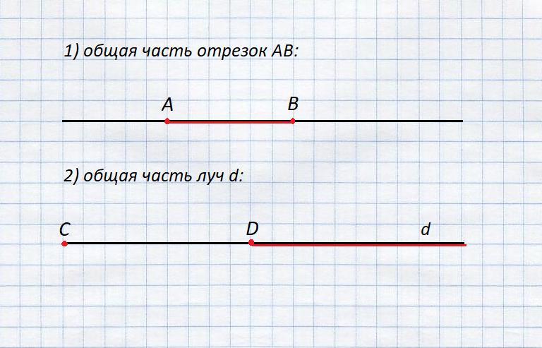 Двух третьей части отрезка. Начерти два луча. Два луча общая часть отрезок. Начерти два луча так чтобы их. Начертить два луча.