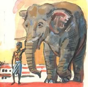 Житков "Как слон спас хозяина от тигра­"­: кто главные герои рассказа