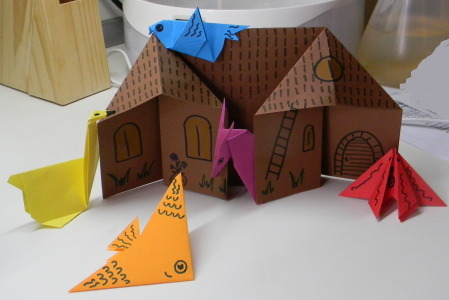 домик оригами своими руками