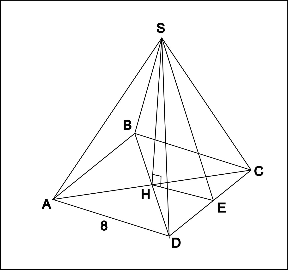 Пирамида математика чертеж - 83 фото