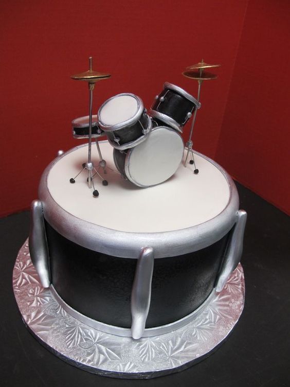 Торт-барабан