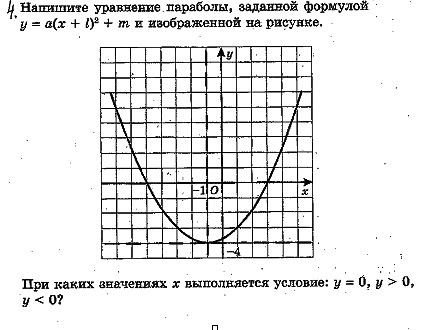 Y a x l 2 m. При каких значениях х выполняется условие y=0, y>0. Напишите уравнение параболы у а х+l 2 изображенной на рисунке. Напишите уравнение параьолы y=a(x+t)2+m, изображённый на рисунке.