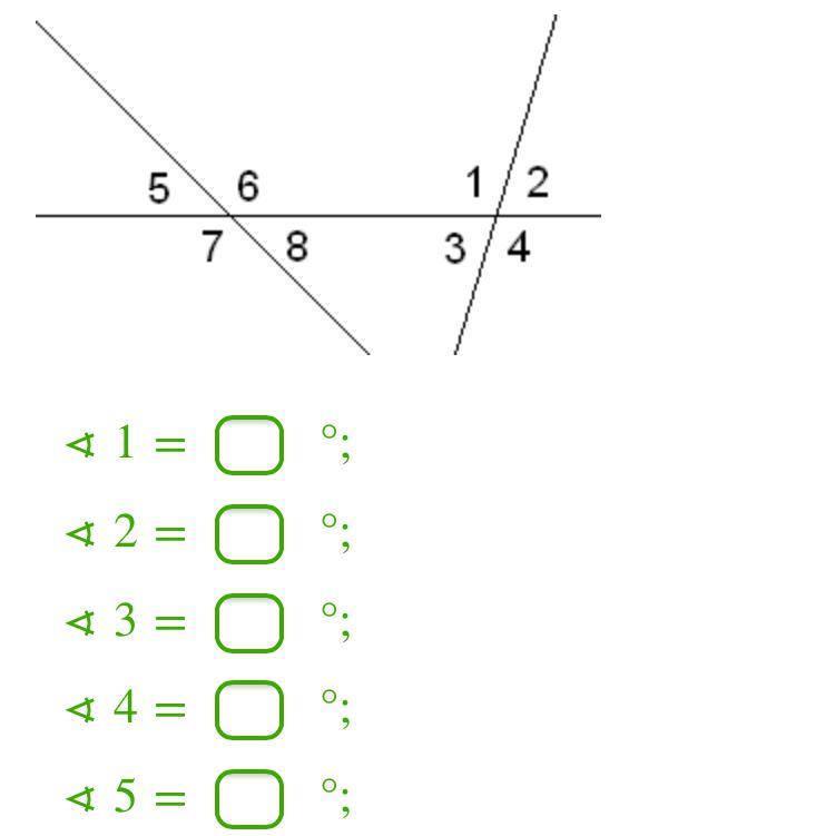 Угол 1 3 5. Вычислите все известные углы. Известно, что ∢4=105°,∢5=41°. вычисли остальные углы.. Известно, что ∢4=121°,∢5=78°. вычисли остальные углы.. Известно, что ∢1=153°,∢8=49°. вычисли остальные углы.