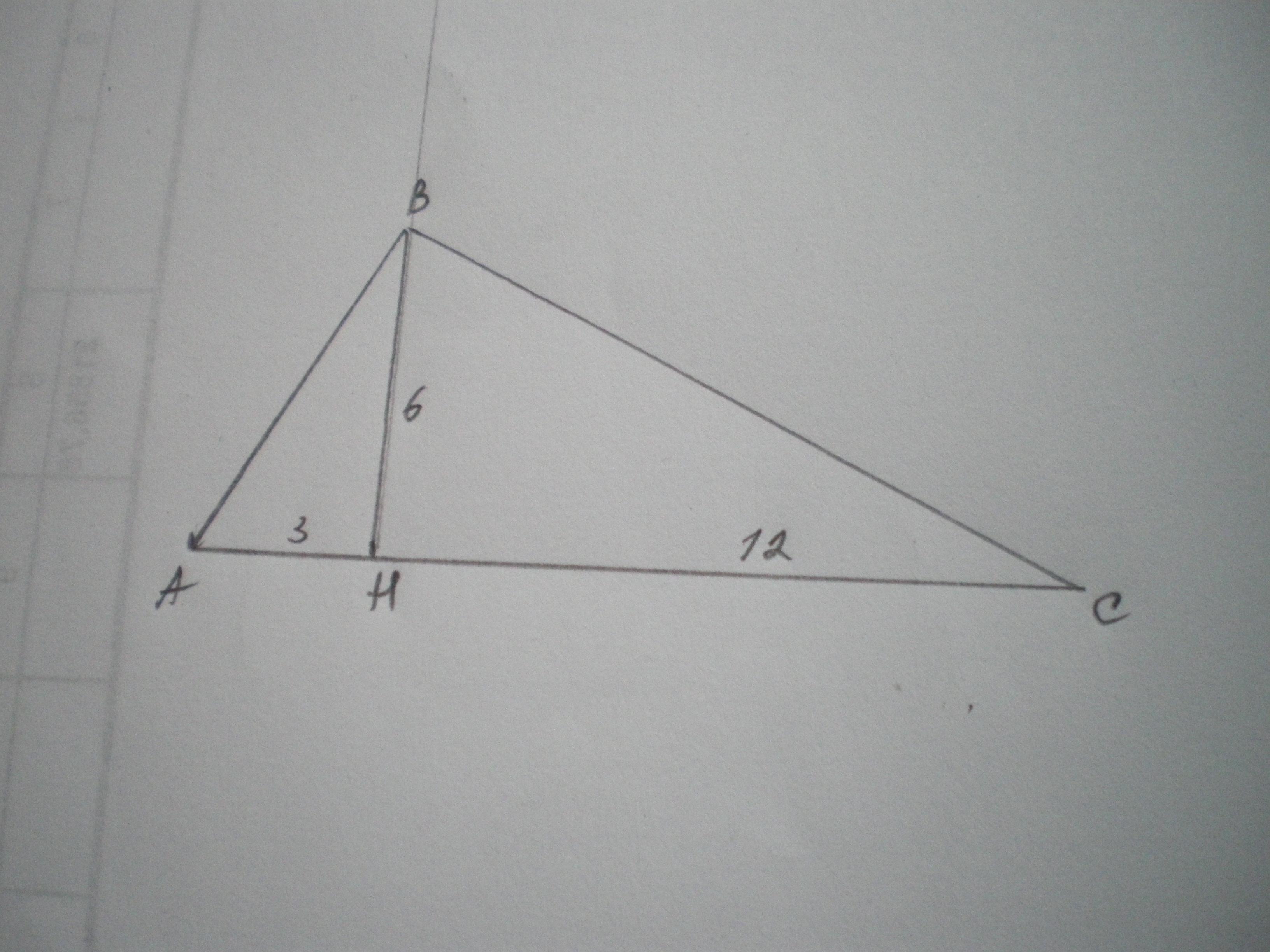 Треугольник авс прямоугольный отрезок сн высота к гипотенузе ав также известно что ас 12 sin