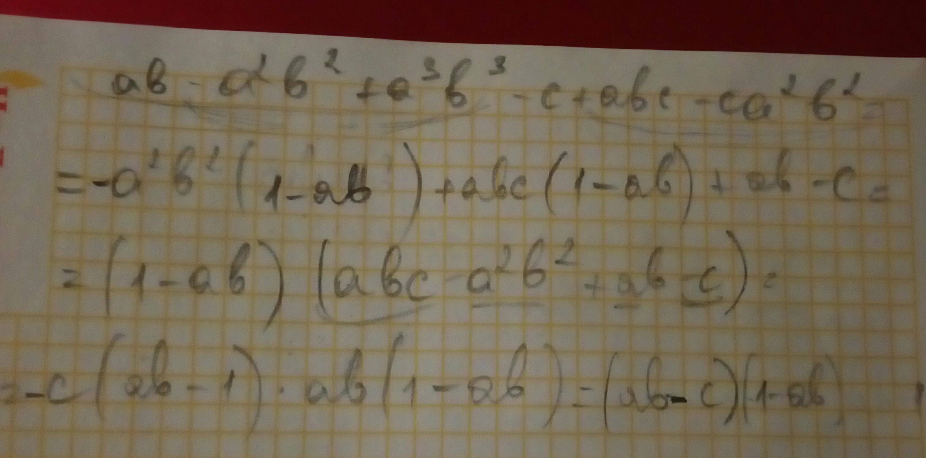 A 2 b 1 c 3. (3a+2b-c)+(a+b-2c). Разложите на множители a 3b 2- 3a-b 2. Ab-a2b2+a3b3-c+ABC-ca2b2. Разложите на множители ab-a2b2+a3b3-c+ABC-ca2b2.
