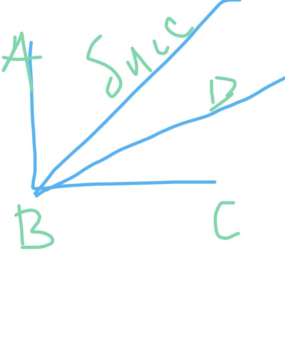 Угол авс прямой. Луч bd делит угол ABC на два угла ABC 123 ABD 65 Луч. ABC прямой угол. Луч bd делит прямой угол ABC. Угол АВС прямой Луч.