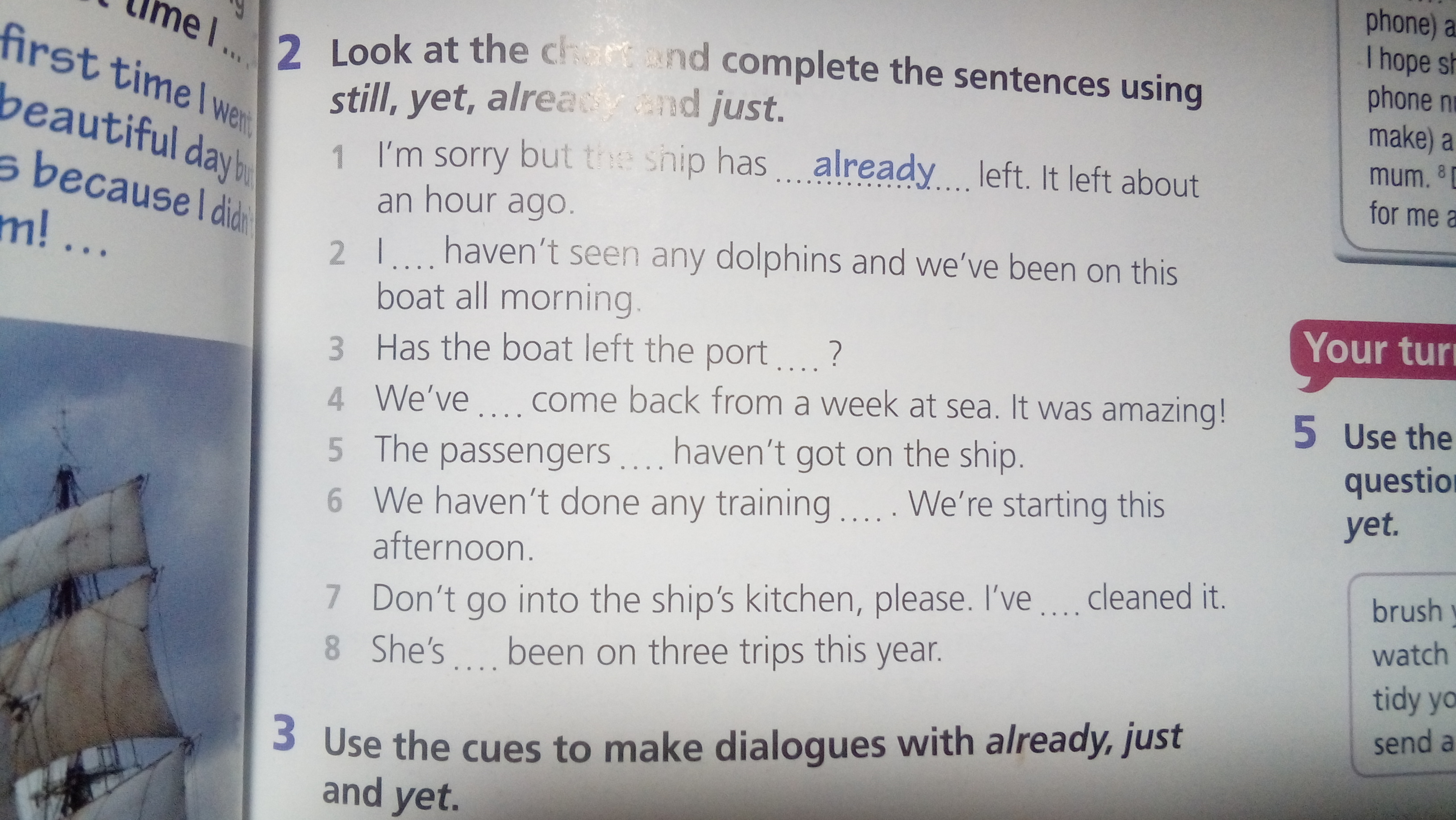 Look at the sentences. Look and complete the sentences. Look at the Chart and complete the sentences. Complete the sentences номер 2. Английским 2    look at the.