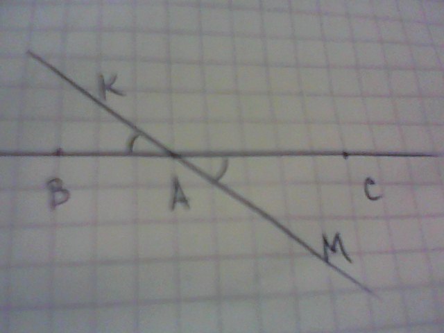На рисунке отрезки ак. Начертите отрезок BC. Начертите угол Мон прямой. Начертите угол АБК. Нарисуйте угол МКА.