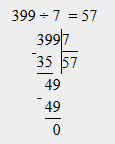 Сколько будет 57 разделить на 4. 399 Разделить на 7 в столбик. 399 Разделить на 57 столбиком. Решение деления в столбик 399 делить на 7. Деление в столбик 399 разделить на 7.