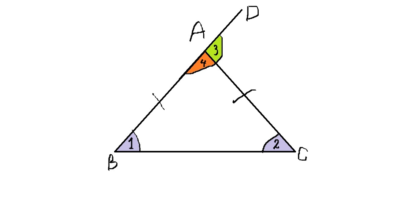 Внешний угол картинки. Внешний угол треугольника рисунок. Смежные углы в треугольнике. Нарисованный треугольник с углами. Внешний угол треугольника АБС.