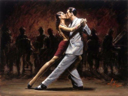 Аргентинское танго картины художников, большая подборка красивых картин художников с аргентинским танго