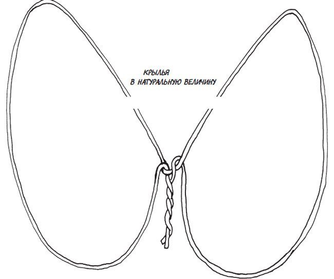 Как сделать крылья бабочки своими руками для костюма в домашних условиях пошагово