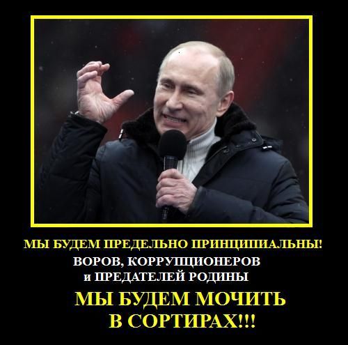 Путин мочит
