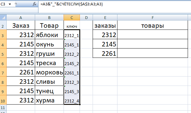 Excel выбрать уникальные. Амперсанд в excel. Формула в эксель для выбора значения из диапазона. Выделение дублей в excel формула.