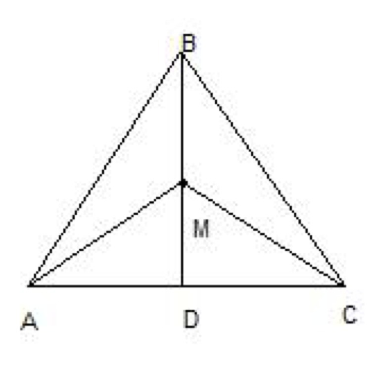 Треугольник авс равнобедренный bd медиана