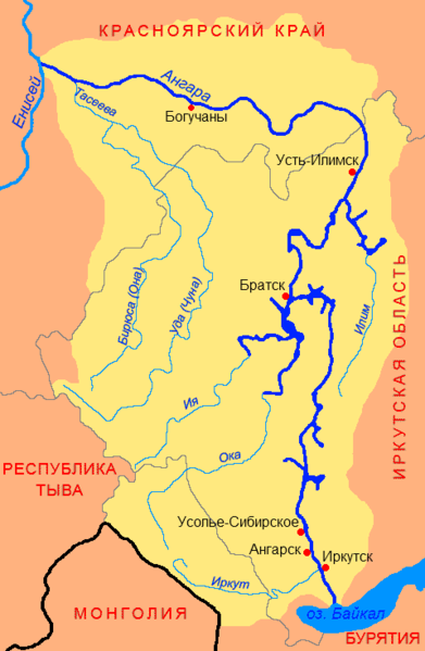 Река Ангара