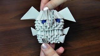 Мышь модульное оригами