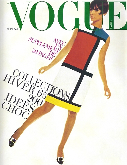 обложка журнала Vogue Paris 1965