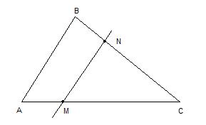Точки mn. Точки m и n лежат на стороне AC И BC треугольника ABC соответственно AC. Точка m и n лежит на сторонах AC И BC треугольника ABC соответственно AC 16. Точки m n лежат на стороне AC треугольника ABC. BC 12 доказать MN || BC.