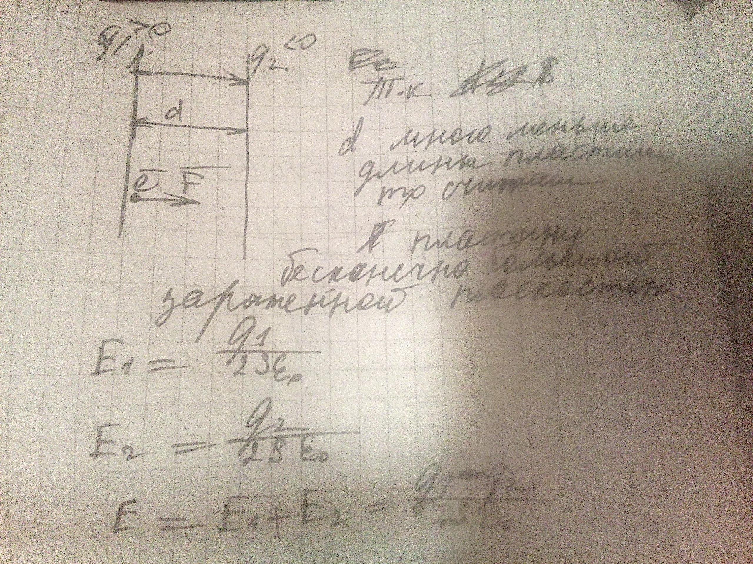 Площадь пластины плоского конденсатора 200 см