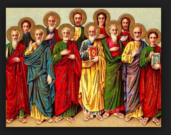 12 апостолов имена