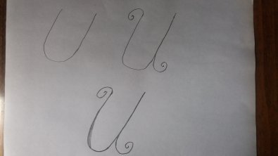 Как красиво нарисовать поэтапно букву "И".